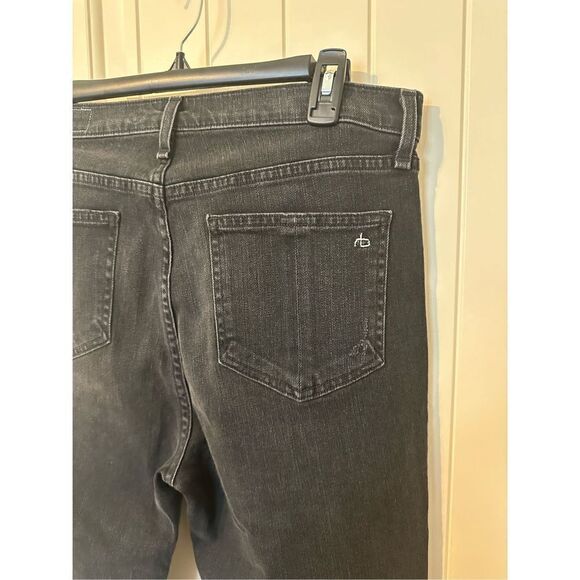 Rag & Bone High Rise Ankle Distressed Skinny Jeans - Size 32 - Picture 6 of 10